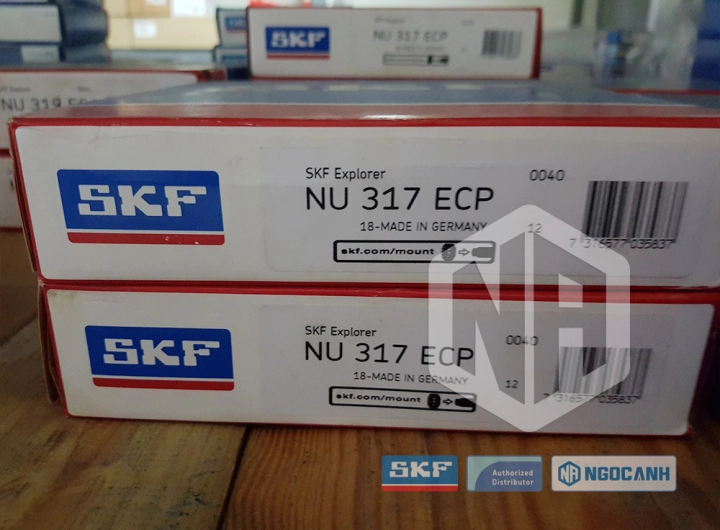 Vòng bi SKF NU 2317 ECP chính hãng phân phối bởi SKF Ngọc Anh - Đại lý ủy quyền SKF