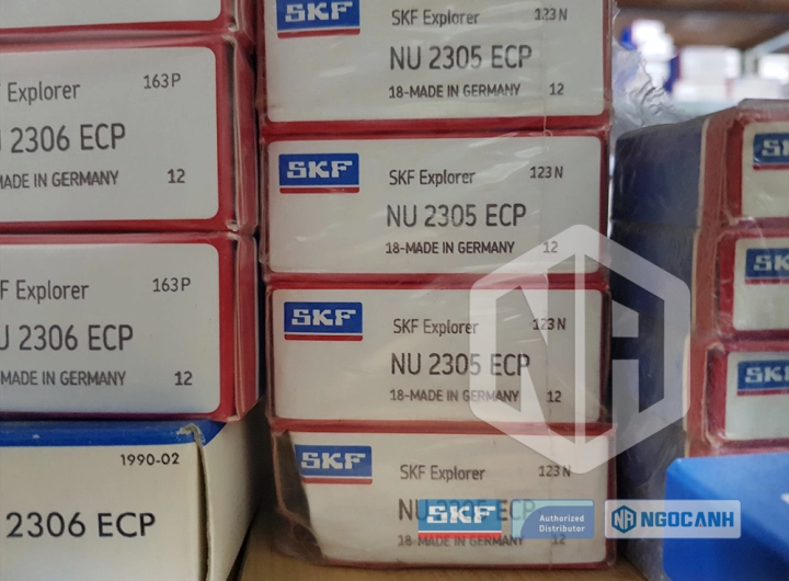 Vòng bi SKF NU 2305 ECP chính hãng phân phối bởi SKF Ngọc Anh - Đại lý ủy quyền SKF