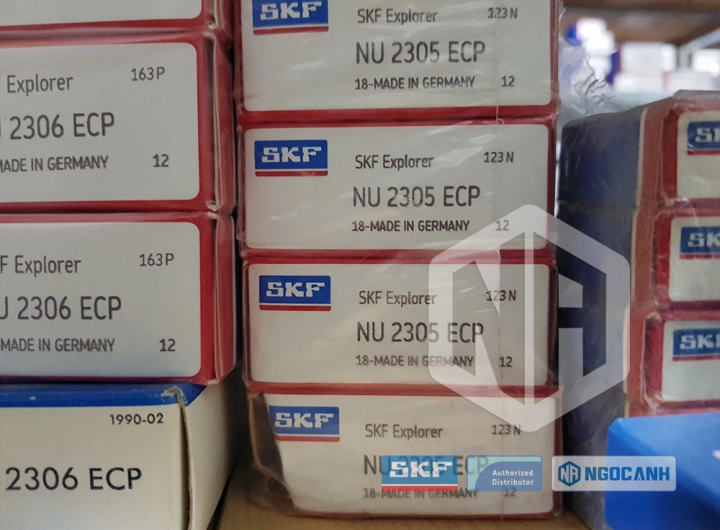 Vòng bi SKF NU 2305 ECP chính hãng phân phối bởi SKF Ngọc Anh - Đại lý ủy quyền SKF Vòng bi SKF NU 2305 ECP chính hãng phân phối bởi SKF Ngọc Anh - Đại lý ủy quyền SKF