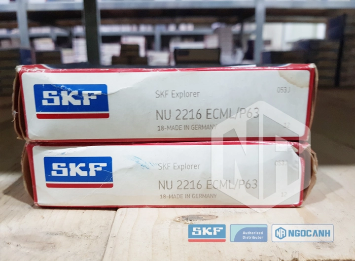Vòng bi SKF NU 2216 ECML/P63 chính hãng phân phối bởi SKF Ngọc Anh - Đại lý ủy quyền SKF