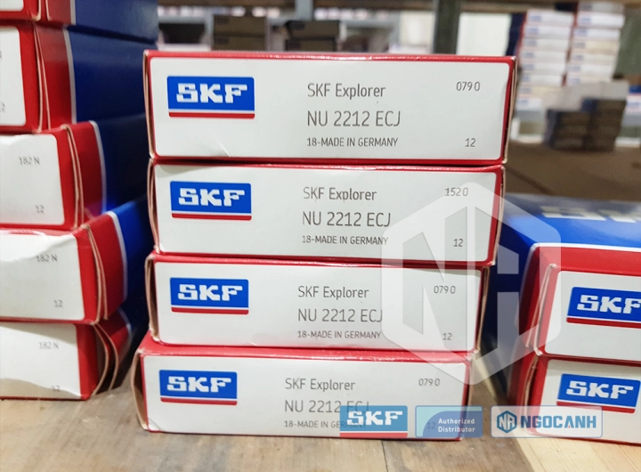 Vòng bi SKF NU 2212 ECJ chính hãng phân phối bởi SKF Ngọc Anh - Đại lý ủy quyền SKF