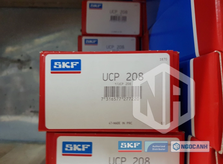 Gối đỡ SKF UCP 208 chính hãng phân phối bởi SKF Ngọc Anh - Đại lý ủy quyền SKF