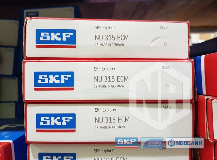 Vòng bi SKF NU 315 ECM chính hãng phân phối bởi SKF Ngọc Anh - Đại lý ủy quyền SKF