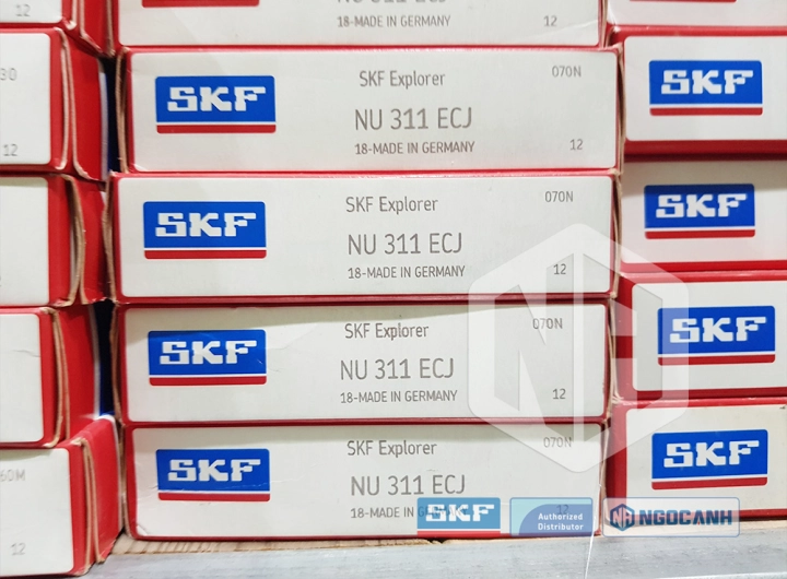 Vòng bi SKF NU 311 ECJ chính hãng phân phối bởi SKF Ngọc Anh - Đại lý ủy quyền SKF