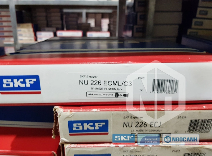 Vòng bi SKF NU 236 ECML/C3 chính hãng phân phối bởi SKF Ngọc Anh - Đại lý ủy quyền SKF