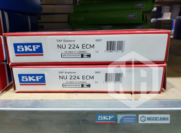 Vòng bi SKF NU 224 ECM chính hãng phân phối bởi SKF Ngọc Anh - Đại lý ủy quyền SKF Vòng bi SKF NU 224 ECM chính hãng phân phối bởi SKF Ngọc Anh - Đại lý ủy quyền SKF