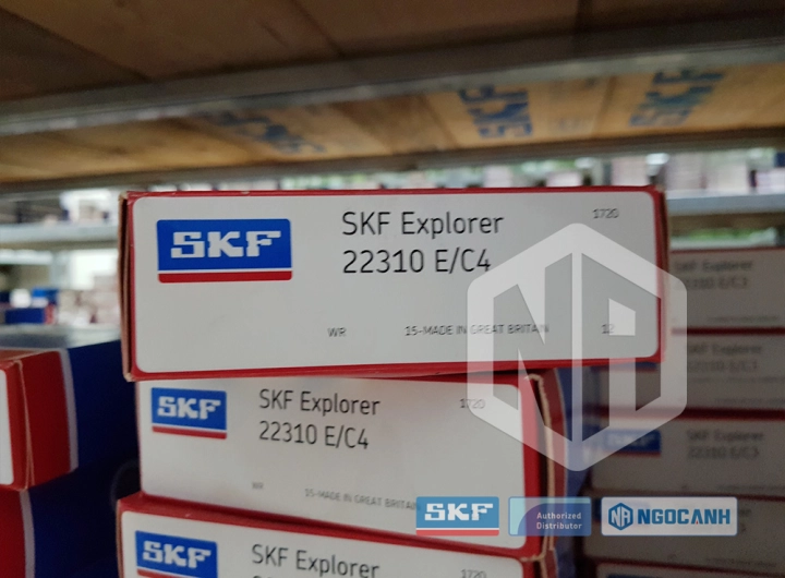 Vòng bi SKF 22310 E/C4 chính hãng phân phối bởi SKF Ngọc Anh - Đại lý ủy quyền SKF Vòng bi SKF 22310 E/C4 chính hãng phân phối bởi SKF Ngọc Anh - Đại lý ủy quyền SKF
