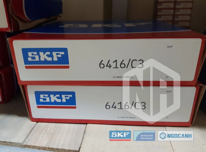 Vòng bi SKF 6416/C3 chính hãng phân phối bởi SKF Ngọc Anh - Đại lý ủy quyền SKF Vòng bi SKF 6416/C3 chính hãng phân phối bởi SKF Ngọc Anh - Đại lý ủy quyền SKF
