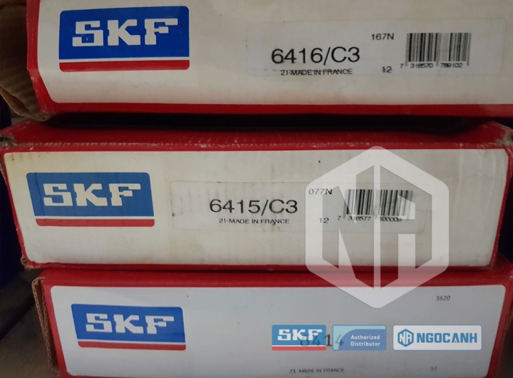 Vòng bi SKF 6415/C3 chính hãng phân phối bởi SKF Ngọc Anh - Đại lý ủy quyền SKF Vòng bi SKF 6415/C3 chính hãng phân phối bởi SKF Ngọc Anh - Đại lý ủy quyền SKF