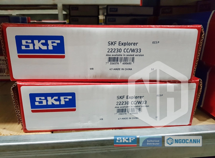 Vòng bi SKF 22230 CC/W33 chính hãng phân phối bởi SKF Ngọc Anh - Đại lý ủy quyền SKF