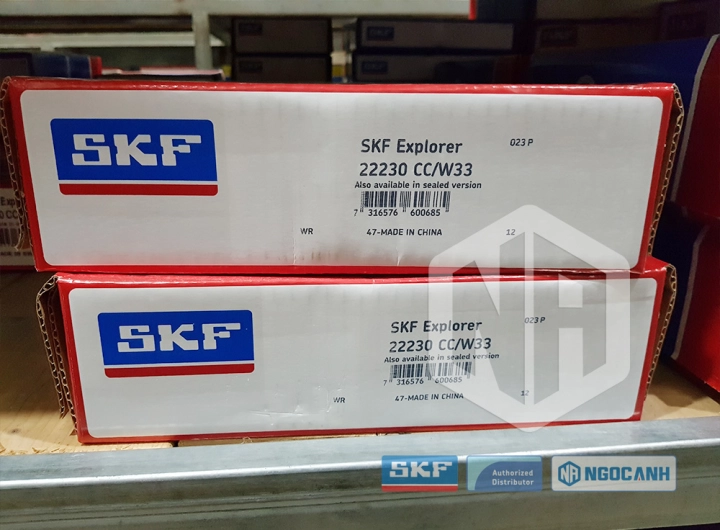 Vòng bi SKF 22230 CC/W33 chính hãng phân phối bởi SKF Ngọc Anh - Đại lý ủy quyền SKF Vòng bi SKF 22230 CC/W33 chính hãng phân phối bởi SKF Ngọc Anh - Đại lý ủy quyền SKF