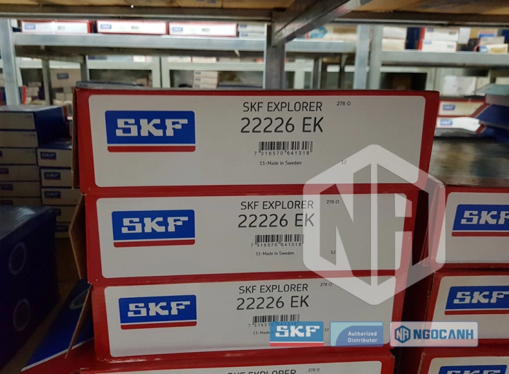 Vòng bi SKF 22226 EK chính hãng phân phối bởi SKF Ngọc Anh - Đại lý ủy quyền SKF