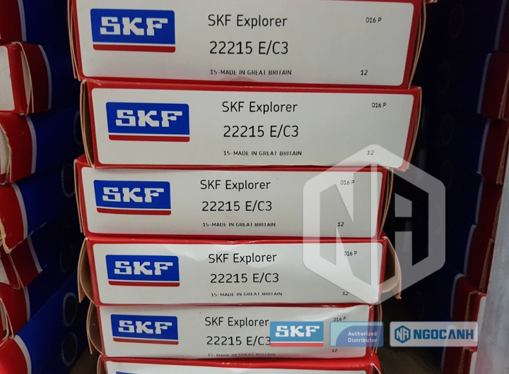 Vòng bi SKF 22215 E/C3 chính hãng phân phối bởi SKF Ngọc Anh - Đại lý ủy quyền SKF