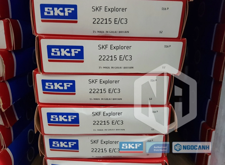 Vòng bi SKF 22215 E/C3 chính hãng phân phối bởi SKF Ngọc Anh - Đại lý ủy quyền SKF Vòng bi SKF 22215 E/C3 chính hãng phân phối bởi SKF Ngọc Anh - Đại lý ủy quyền SKF