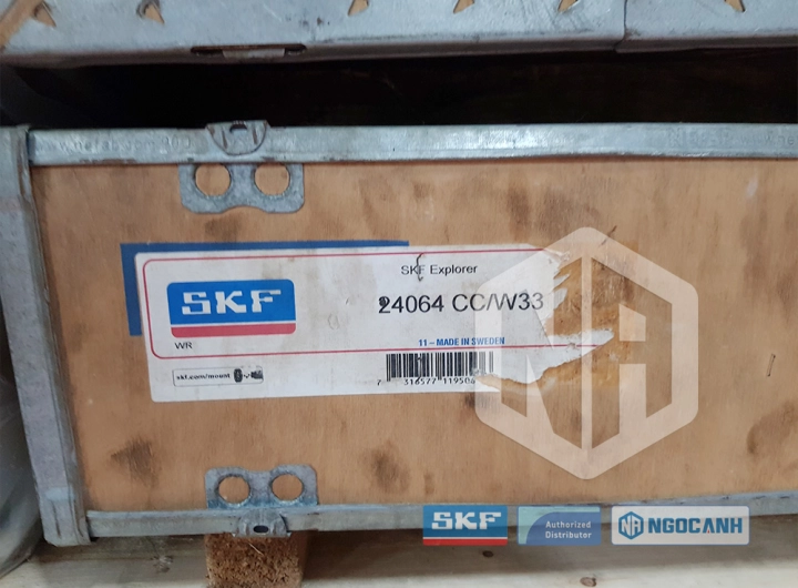 Vòng bi SKF 24064 CC/W33 chính hãng phân phối bởi SKF Ngọc Anh - Đại lý ủy quyền SKF Vòng bi SKF 24064 CC/W33 chính hãng phân phối bởi SKF Ngọc Anh - Đại lý ủy quyền SKF
