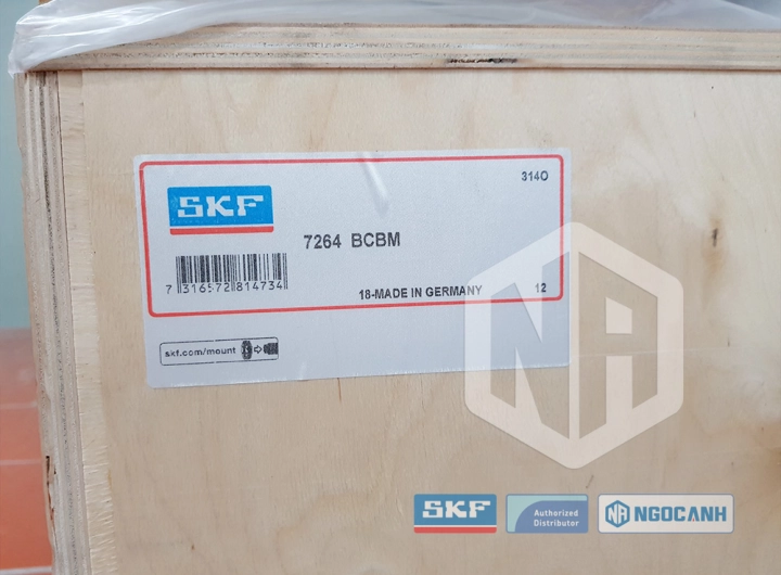 Vòng bi SKF 7264 BCBM chính hãng phân phối bởi SKF Ngọc Anh - Đại lý ủy quyền SKF