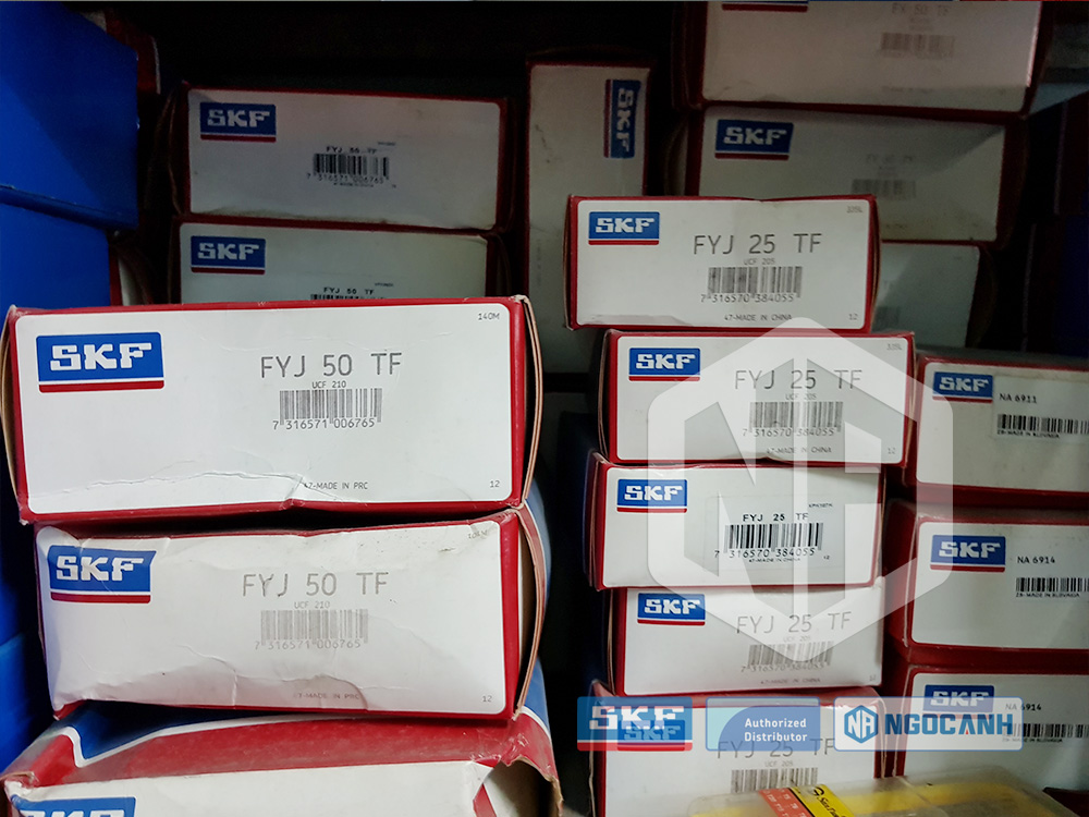 Gối đỡ SKF FYJ 50 TF chính hãng, Đại lý ủy quyền vòng bi SKF chính hãng