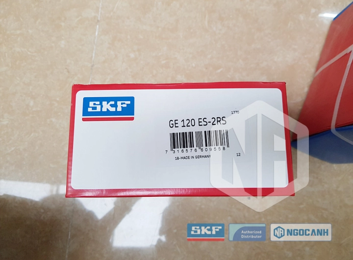 Vòng bi SKF GE 120 ES-2RS chính hãng phân phối bởi SKF Ngọc Anh - Đại lý ủy quyền SKF