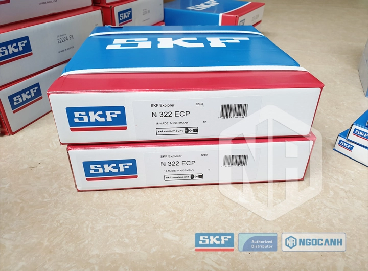 Vòng bi SKF N 322 ECP chính hãng phân phối bởi SKF Ngọc Anh - Đại lý ủy quyền SKF Vòng bi SKF N 322 ECP chính hãng phân phối bởi SKF Ngọc Anh - Đại lý ủy quyền SKF