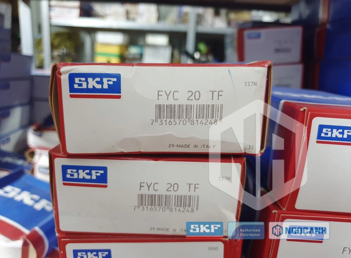 Gối đỡ SKF FYC 20 TF chính hãng phân phối bởi SKF Ngọc Anh - Đại lý ủy quyền SKF Gối đỡ SKF FYC 20 TF chính hãng phân phối bởi SKF Ngọc Anh - Đại lý ủy quyền SKF