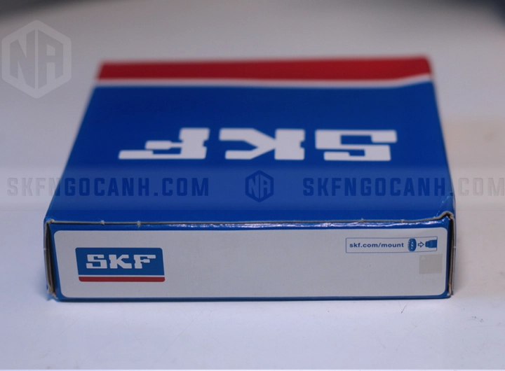 Mặt sau của vỏ hộp vòng bi SKF 6210 chính hãng