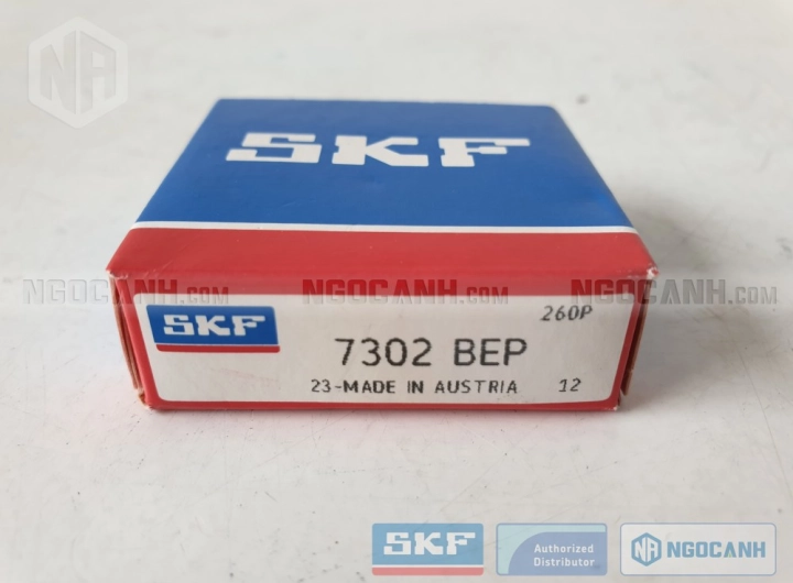 Vòng bi SKF 7302 BEP chính hãng phân phối bởi SKF Ngọc Anh - Đại lý ủy quyền SKF