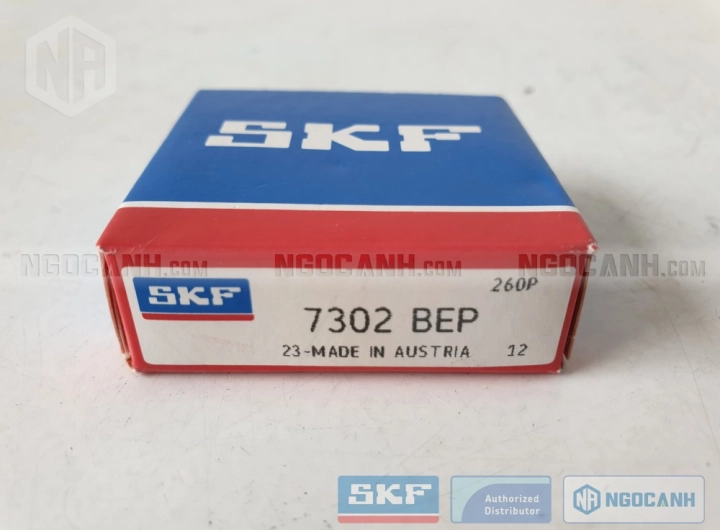 Vòng bi SKF 7302 BEP chính hãng phân phối bởi SKF Ngọc Anh - Đại lý ủy quyền SKF Vòng bi SKF 7302 BEP chính hãng phân phối bởi SKF Ngọc Anh - Đại lý ủy quyền SKF