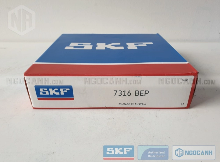 Vòng bi SKF 7316 BEP chính hãng phân phối bởi SKF Ngọc Anh - Đại lý ủy quyền SKF Vòng bi SKF 7316 BEP chính hãng phân phối bởi SKF Ngọc Anh - Đại lý ủy quyền SKF