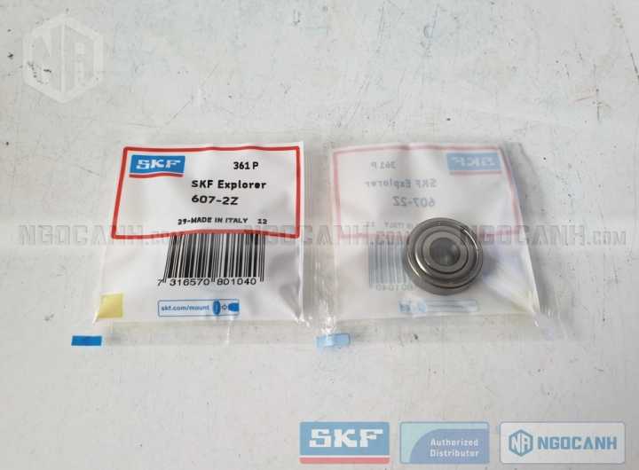 Vòng bi SKF 627-2Z chính hãng phân phối bởi SKF Ngọc Anh - Đại lý ủy quyền SKF Vòng bi SKF 627-2Z chính hãng phân phối bởi SKF Ngọc Anh - Đại lý ủy quyền SKF