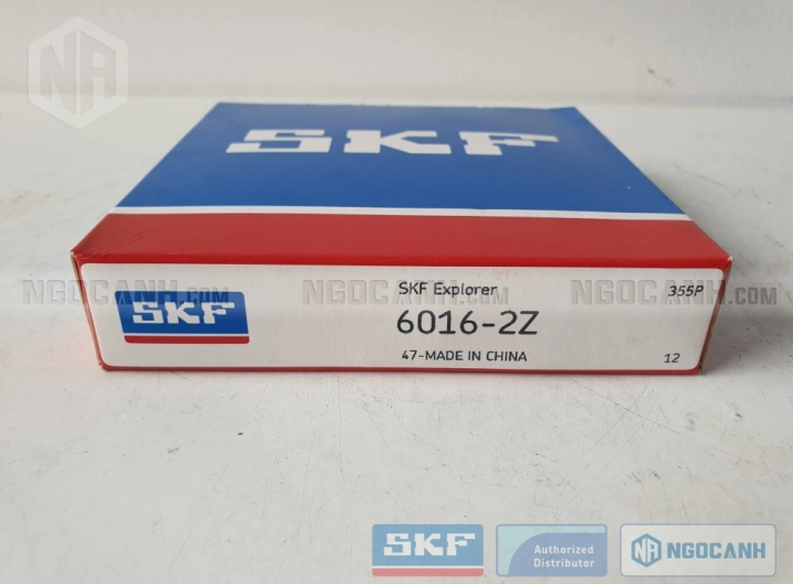 Vòng bi SKF 6016-2Z chính hãng phân phối bởi SKF Ngọc Anh - Đại lý ủy quyền SKF