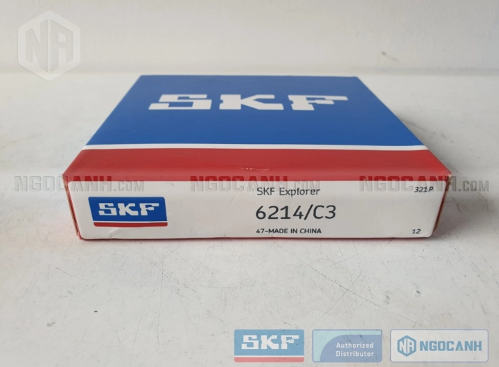 Vòng bi SKF 6214/C3 chính hãng phân phối bởi SKF Ngọc Anh - Đại lý ủy quyền SKF