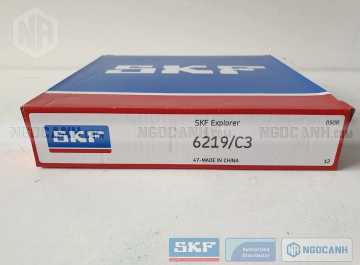 Vòng bi SKF 6219/C3 chính hãng phân phối bởi SKF Ngọc Anh - Đại lý ủy quyền SKF