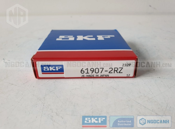 Vòng bi SKF 61907-2RZ chính hãng phân phối bởi SKF Ngọc Anh - Đại lý ủy quyền SKF Vòng bi SKF 61907-2RZ chính hãng phân phối bởi SKF Ngọc Anh - Đại lý ủy quyền SKF