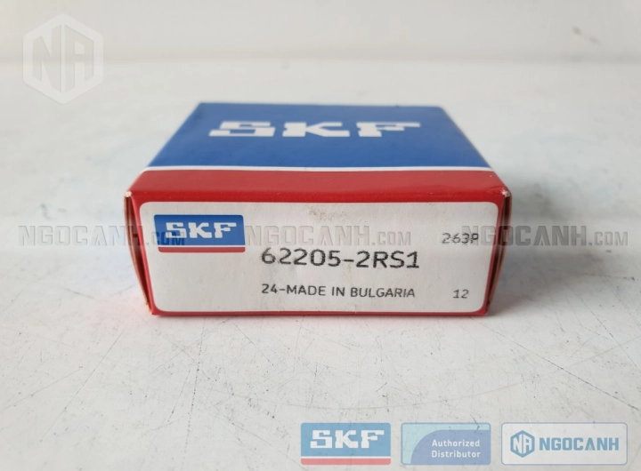 Vòng bi SKF 62205-2RS1 chính hãng phân phối bởi SKF Ngọc Anh - Đại lý ủy quyền SKF