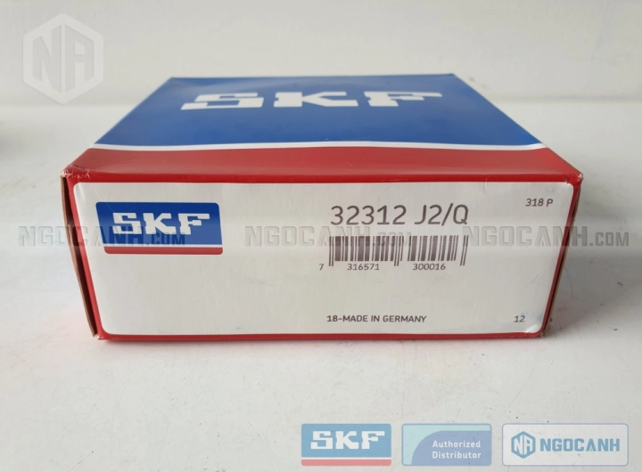 Vòng bi SKF 32312 J2/Q chính hãng phân phối bởi SKF Ngọc Anh - Đại lý ủy quyền SKF