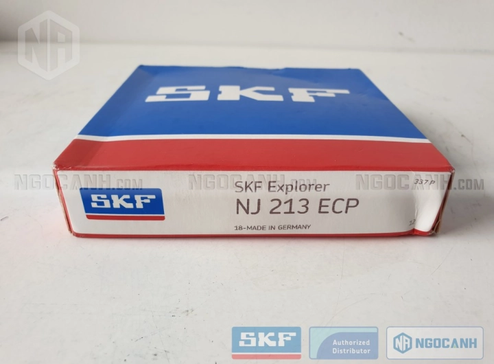 Vòng bi SKF NJ 213 ECP chính hãng phân phối bởi SKF Ngọc Anh - Đại lý ủy quyền SKF