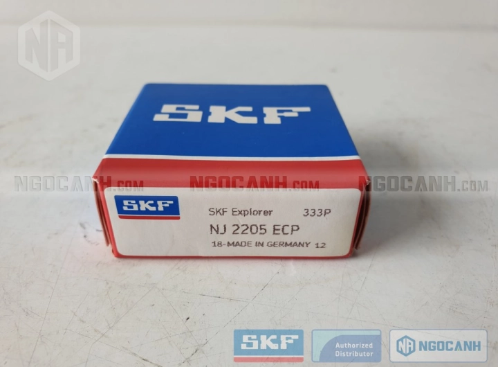 Vòng bi SKF NJ 2205 ECP chính hãng phân phối bởi SKF Ngọc Anh - Đại lý ủy quyền SKF Vòng bi SKF NJ 2205 ECP chính hãng phân phối bởi SKF Ngọc Anh - Đại lý ủy quyền SKF