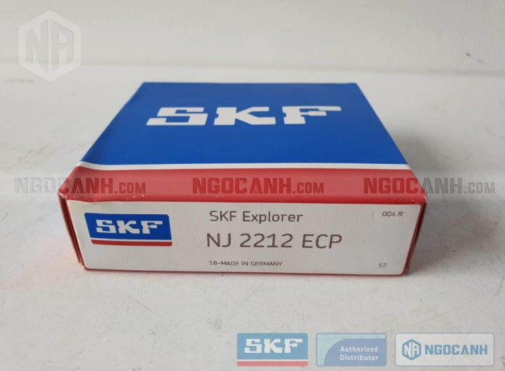 Vòng bi SKF NJ 2212 ECP chính hãng phân phối bởi SKF Ngọc Anh - Đại lý ủy quyền SKF