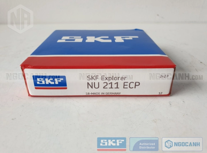 Vòng bi SKF NU 211 ECP chính hãng phân phối bởi SKF Ngọc Anh - Đại lý ủy quyền SKF