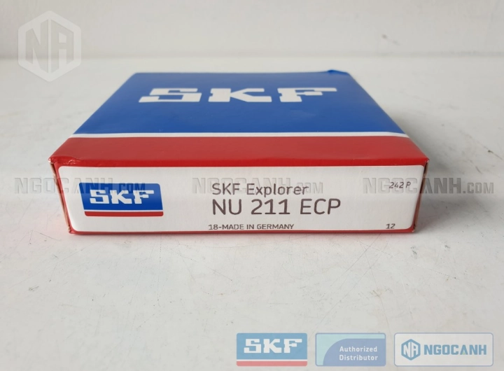 Vòng bi SKF NU 211 ECP chính hãng phân phối bởi SKF Ngọc Anh - Đại lý ủy quyền SKF Vòng bi SKF NU 211 ECP chính hãng phân phối bởi SKF Ngọc Anh - Đại lý ủy quyền SKF