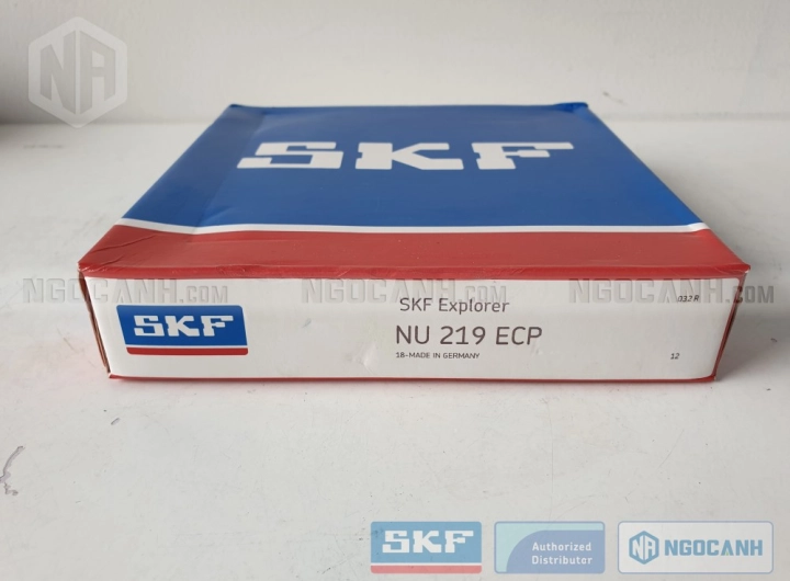 Vòng bi SKF NU 219 ECP chính hãng phân phối bởi SKF Ngọc Anh - Đại lý ủy quyền SKF