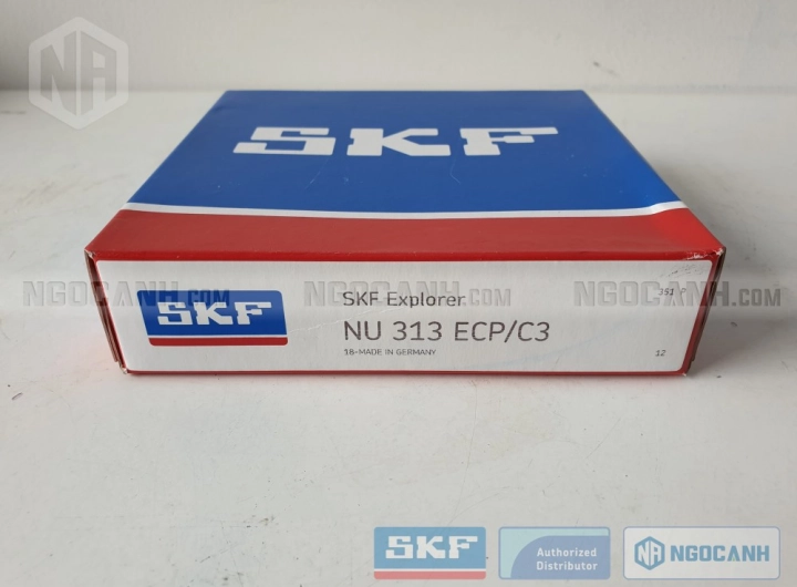 Vòng bi SKF NU 313 ECP/C3 chính hãng phân phối bởi SKF Ngọc Anh - Đại lý ủy quyền SKF Vòng bi SKF NU 313 ECP/C3 chính hãng phân phối bởi SKF Ngọc Anh - Đại lý ủy quyền SKF