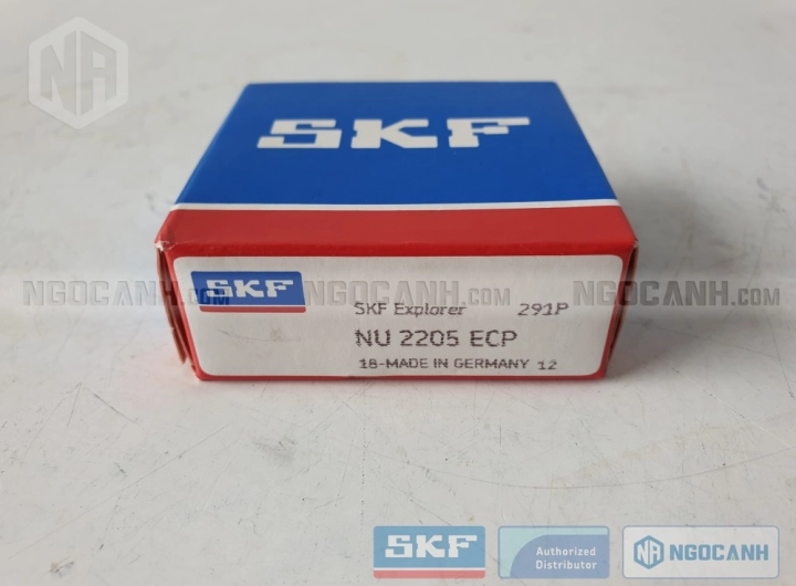 Vòng bi SKF NU 2205 ECP chính hãng phân phối bởi SKF Ngọc Anh - Đại lý ủy quyền SKF