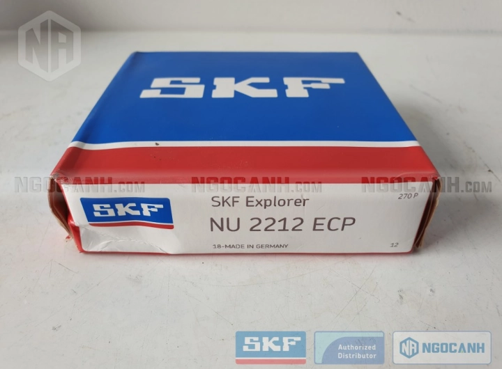 Vòng bi SKF NU 2212 ECP chính hãng phân phối bởi SKF Ngọc Anh - Đại lý ủy quyền SKF Vòng bi SKF NU 2212 ECP chính hãng phân phối bởi SKF Ngọc Anh - Đại lý ủy quyền SKF