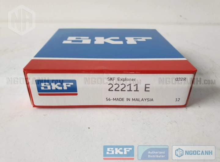 Vòng bi SKF 22211 E chính hãng phân phối bởi SKF Ngọc Anh - Đại lý ủy quyền SKF
