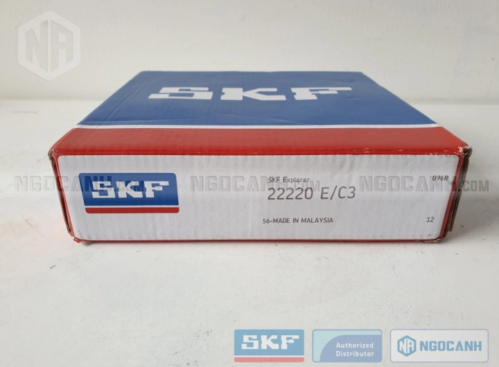 Vòng bi SKF 22220 E/C3 chính hãng phân phối bởi SKF Ngọc Anh - Đại lý ủy quyền SKF