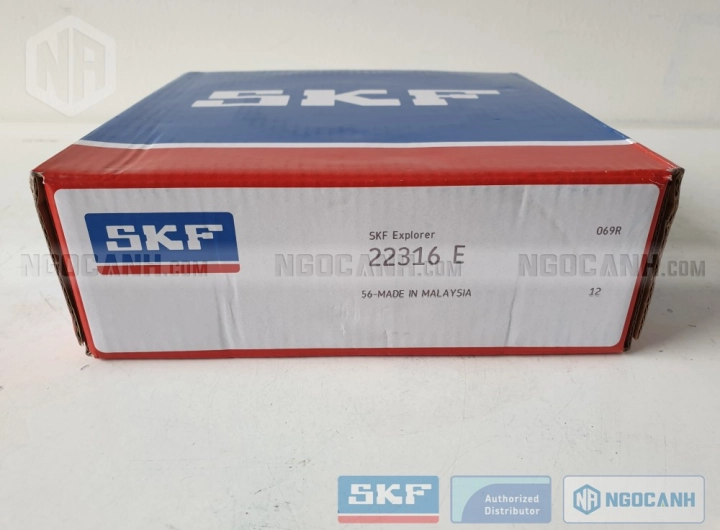 Vòng bi SKF 22316 E chính hãng phân phối bởi SKF Ngọc Anh - Đại lý ủy quyền SKF