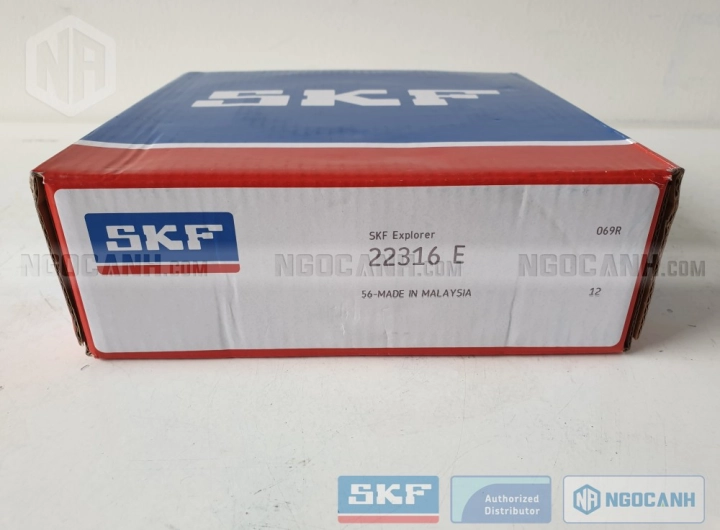 Vòng bi SKF 22316 E chính hãng phân phối bởi SKF Ngọc Anh - Đại lý ủy quyền SKF Vòng bi SKF 22316 E chính hãng phân phối bởi SKF Ngọc Anh - Đại lý ủy quyền SKF