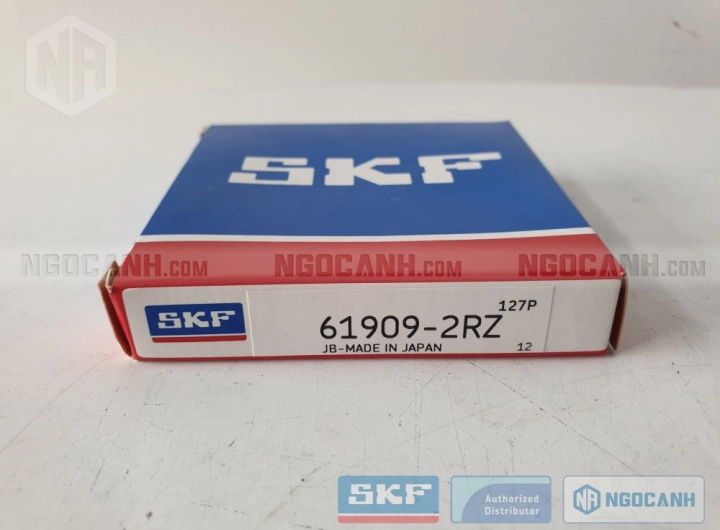 Vòng bi SKF 61909-2RZ chính hãng phân phối bởi SKF Ngọc Anh - Đại lý ủy quyền SKF