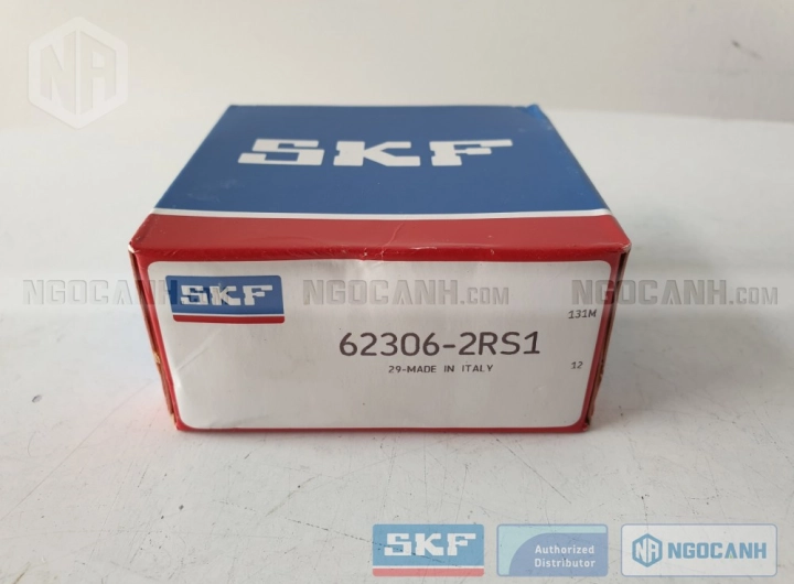 Vòng bi SKF 62306-2RS1 chính hãng phân phối bởi SKF Ngọc Anh - Đại lý ủy quyền SKF